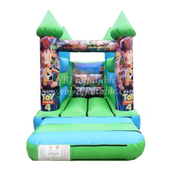 H3-0476 Cars themed bounce house