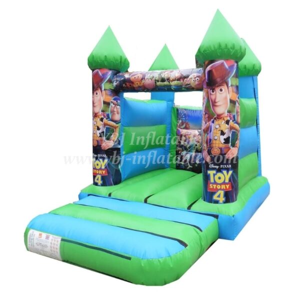 H3-0476 Cars themed bounce house - Image 2