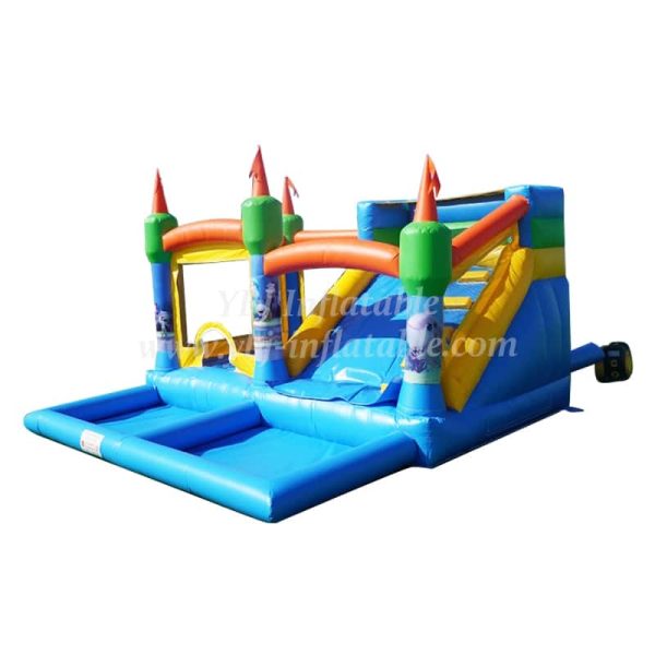T2-3037 Three-In-One Inflatable Castle - Image 3
