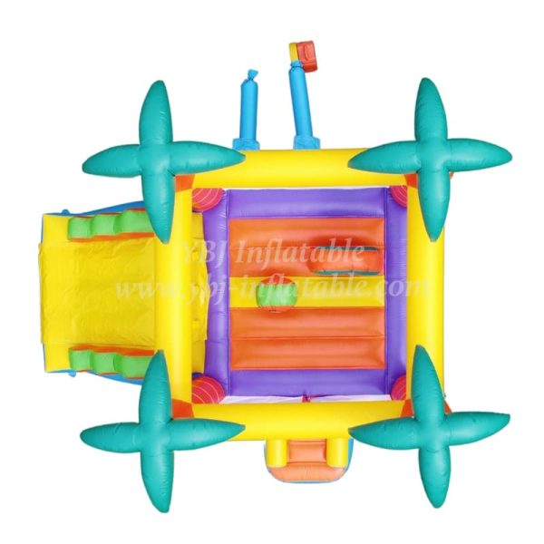 T2-3084 Inflatable Tropics Castle - Image 3