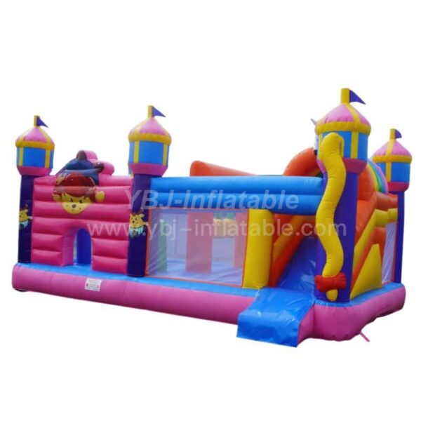 T2-4093B Custom Bouncy Castle With Slide - Image 2