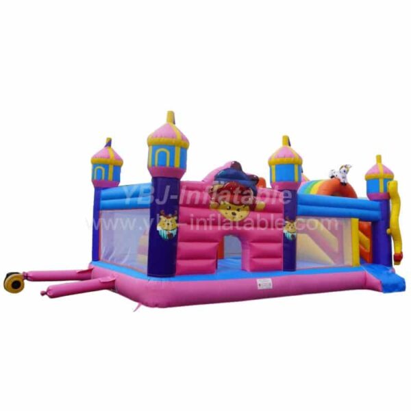 T2-4093B Custom Bouncy Castle With Slide - Image 3