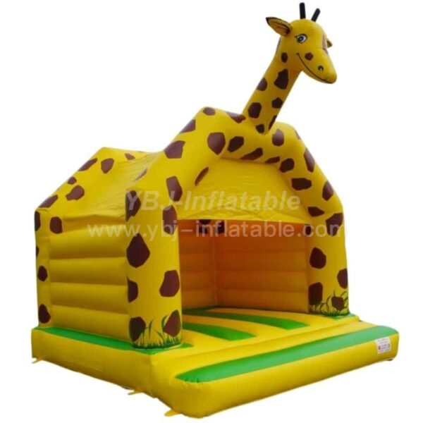 T2-4367 Giraffe Bounce House - Image 3