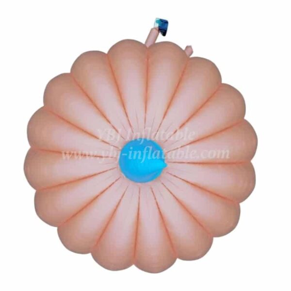T4-34 Funny Giant Inflatable Pumpkin Bouncer /Halloween Inflatable Jumping Castle With Blower For Kids - Image 2