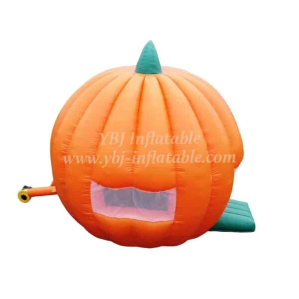 T4-34 Funny Giant Inflatable Pumpkin Bouncer /Halloween Inflatable Jumping Castle With Blower For Kids - Image 5