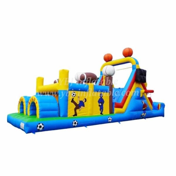 T7-404 inflatable soccer ostacle challenge run - Image 5