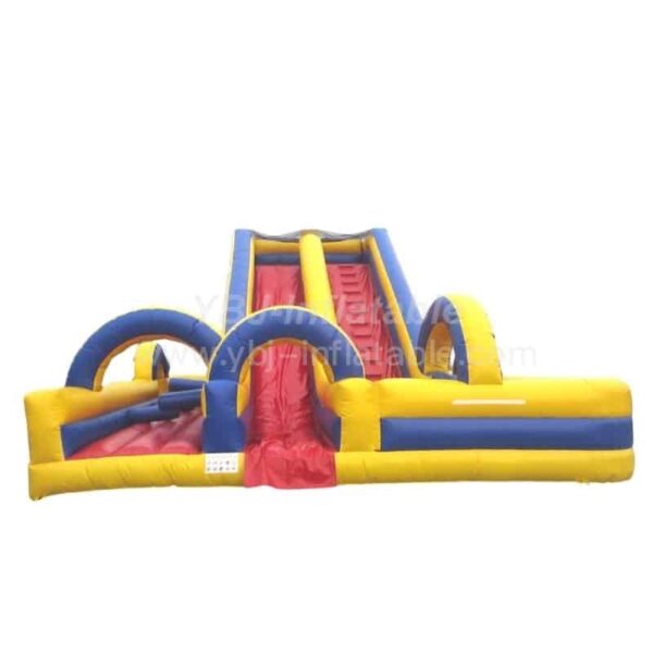 T8-380 New Design Inflatable Double Lane Dry Slide - Image 2