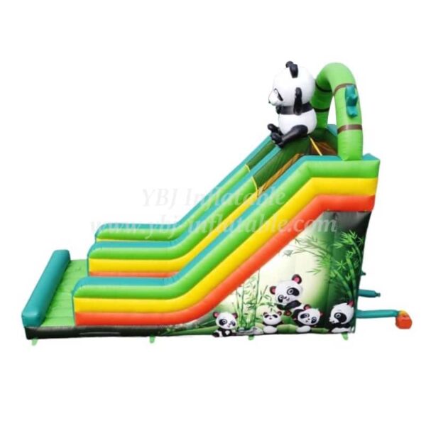 T8-3812 Giant Panda Slide Colorful Inflatable Slide For Party Events - Image 2