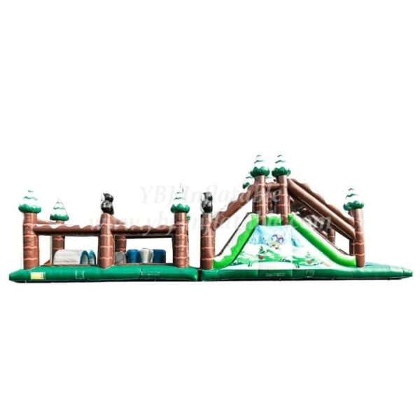 H5-3317 Ice World inflatable obstacle course - Image 3