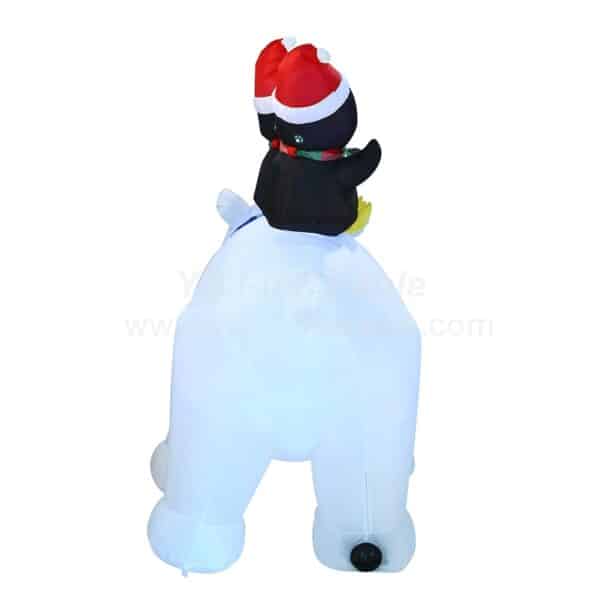 H7-3211 Inflatable Christmas bear - Image 2