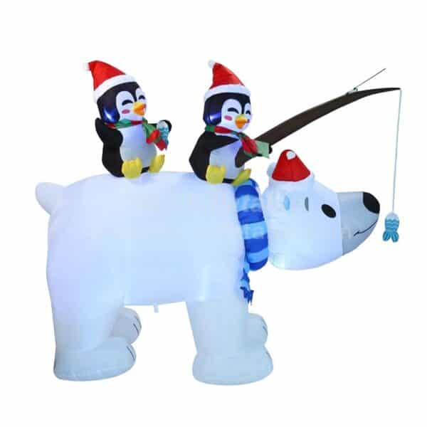 H7-3211 Inflatable Christmas bear - Image 3