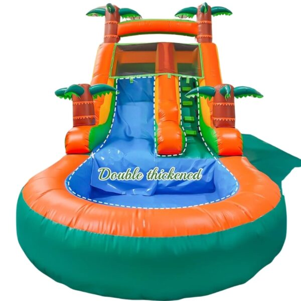 H2-2165 Sturdy PVC rainforest yard slide - Image 3